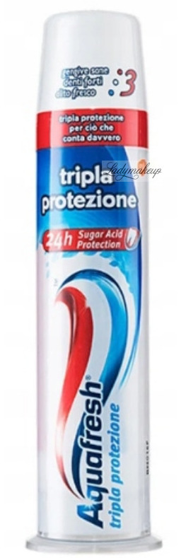 Aquafresh - Fresh & Minty - Toothpaste - Pasta do zębów z fluorkiem - Stojąca tuba - 100 ml