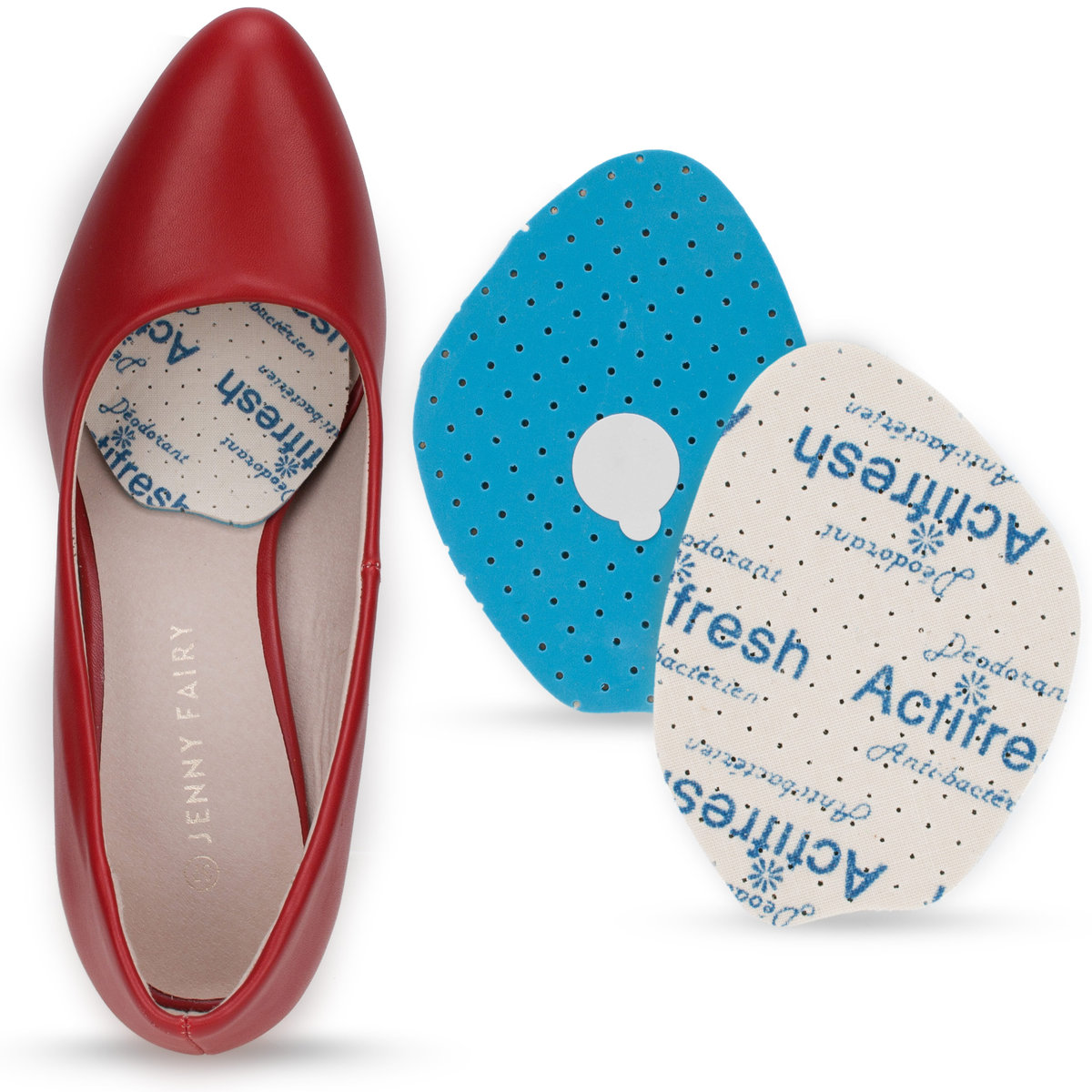 Przeciwpotne półwkładki do butów ActiFresh