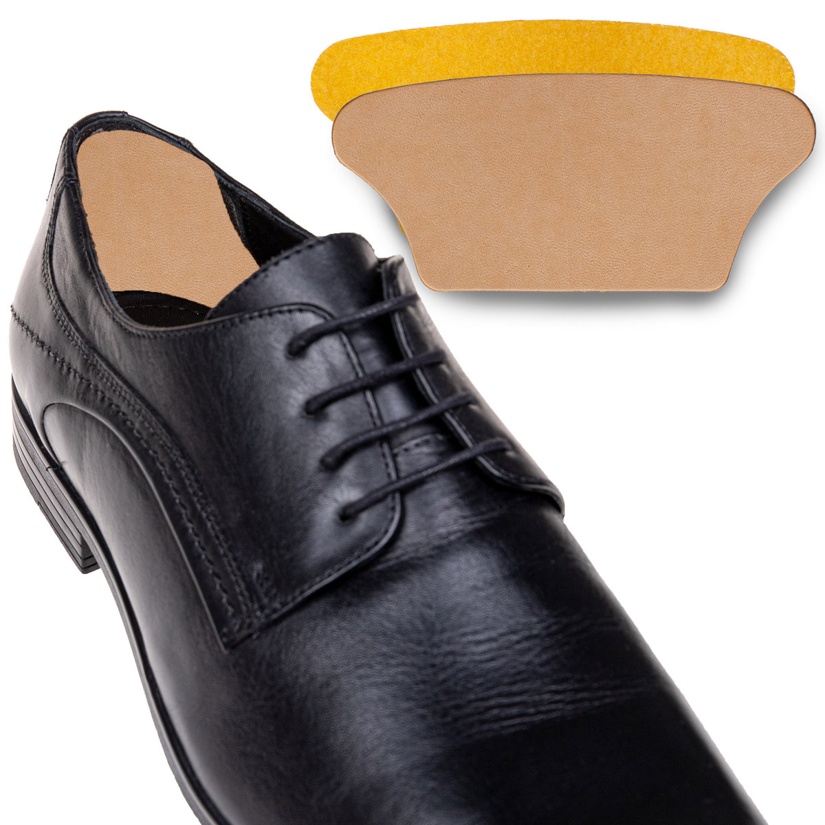 Zapiętki skórzane do różnego rodzaju obuwia