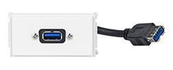 VivoLink Outlet Panel USB 3.0 A-A WI221279
