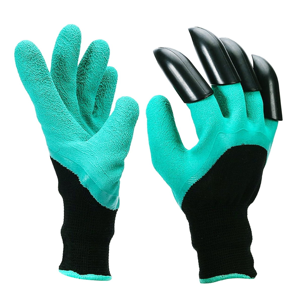 Rękawice pazury ogrodowe rękawiczki grabie pazurki