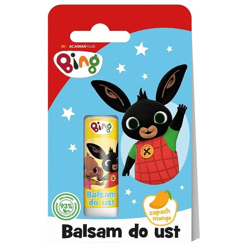 Bing, Balsam do ust Mango, 4.4g