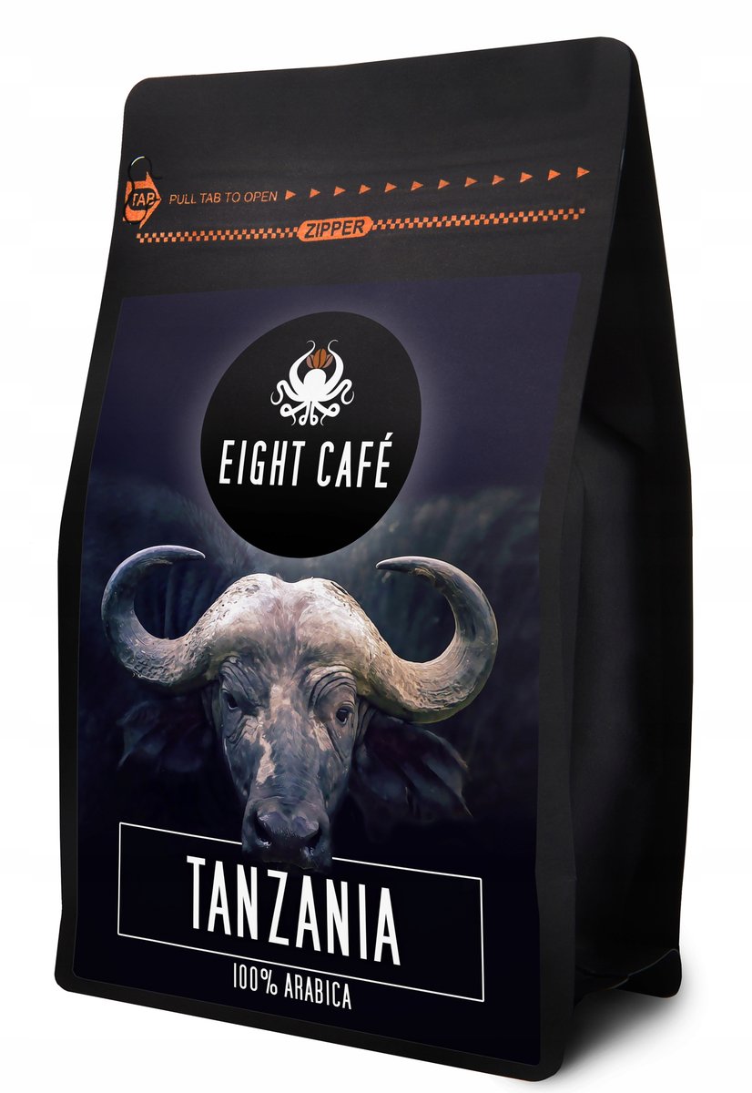 Kawa Mielona Świeżo Palona Arabica Tanzania 500G