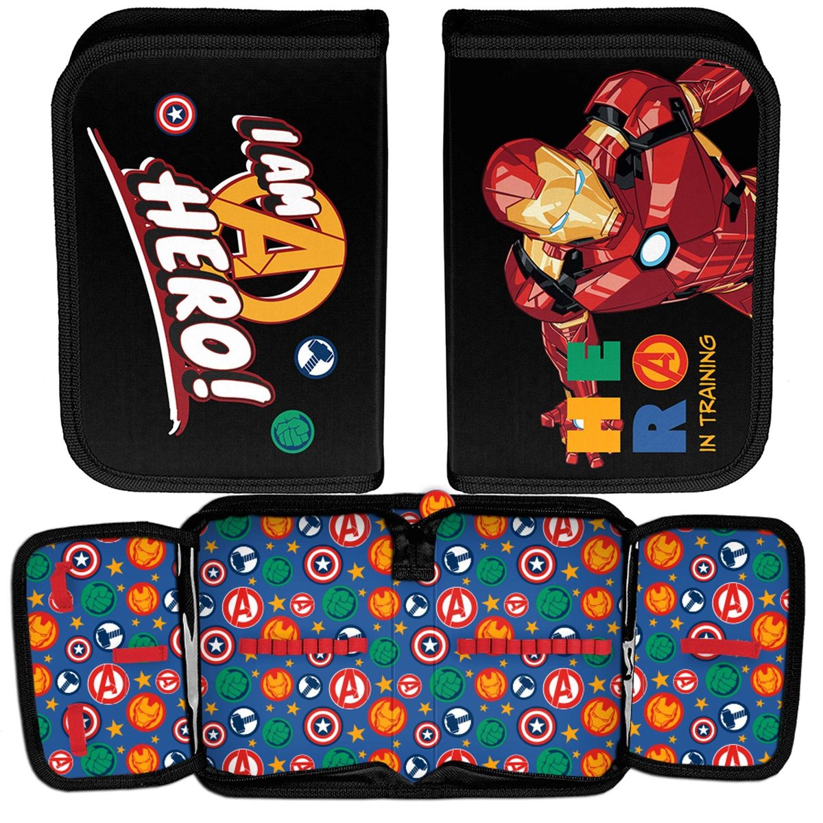 Piórnik Avengers AV22CI-P001BW PASO