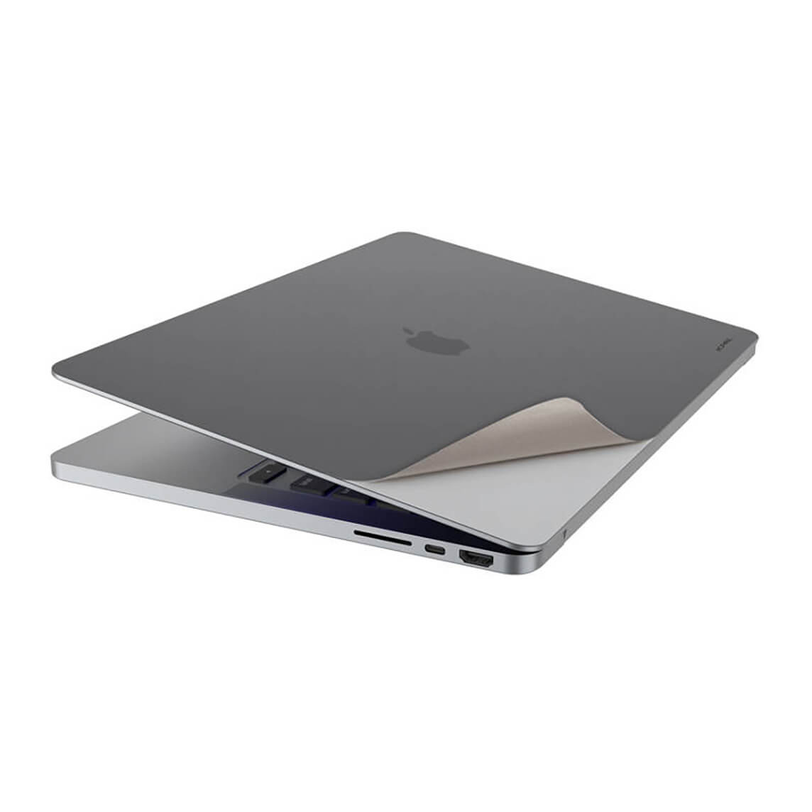 JCPAL MacGuard do MacBook Pro 16 M1 Space Gray (góra+dół)