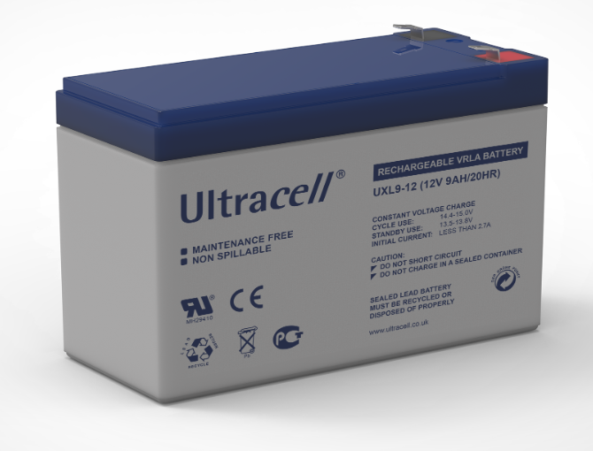 Akumulator AGM ULTRACELL UXL 12V 9Ah  -  - 38 sklepów w całej Polsce
