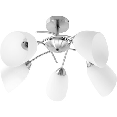 ActiveJet Plafon AJE-NIKITA 5P E27 5x40W Nikiel