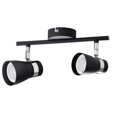 Kanlux Listwa Enali 28763 plafon lampa sufitowa spot 2x35W GU10 czarna