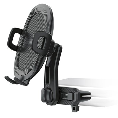 TelForceOne Forever uchwyt samochodowy do kratki CH-380 Multipoint czarny