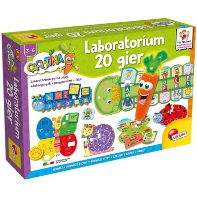 Lisciani Giochi Karotka Zest.20 gier 38527