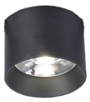 Sufitowa metalowa lampa do systemu szynowego Daniel AZ5308 LED 8W 1-faz czarna