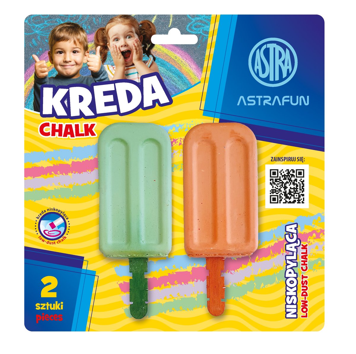 Kreda Lody Astra Fun 2 szt