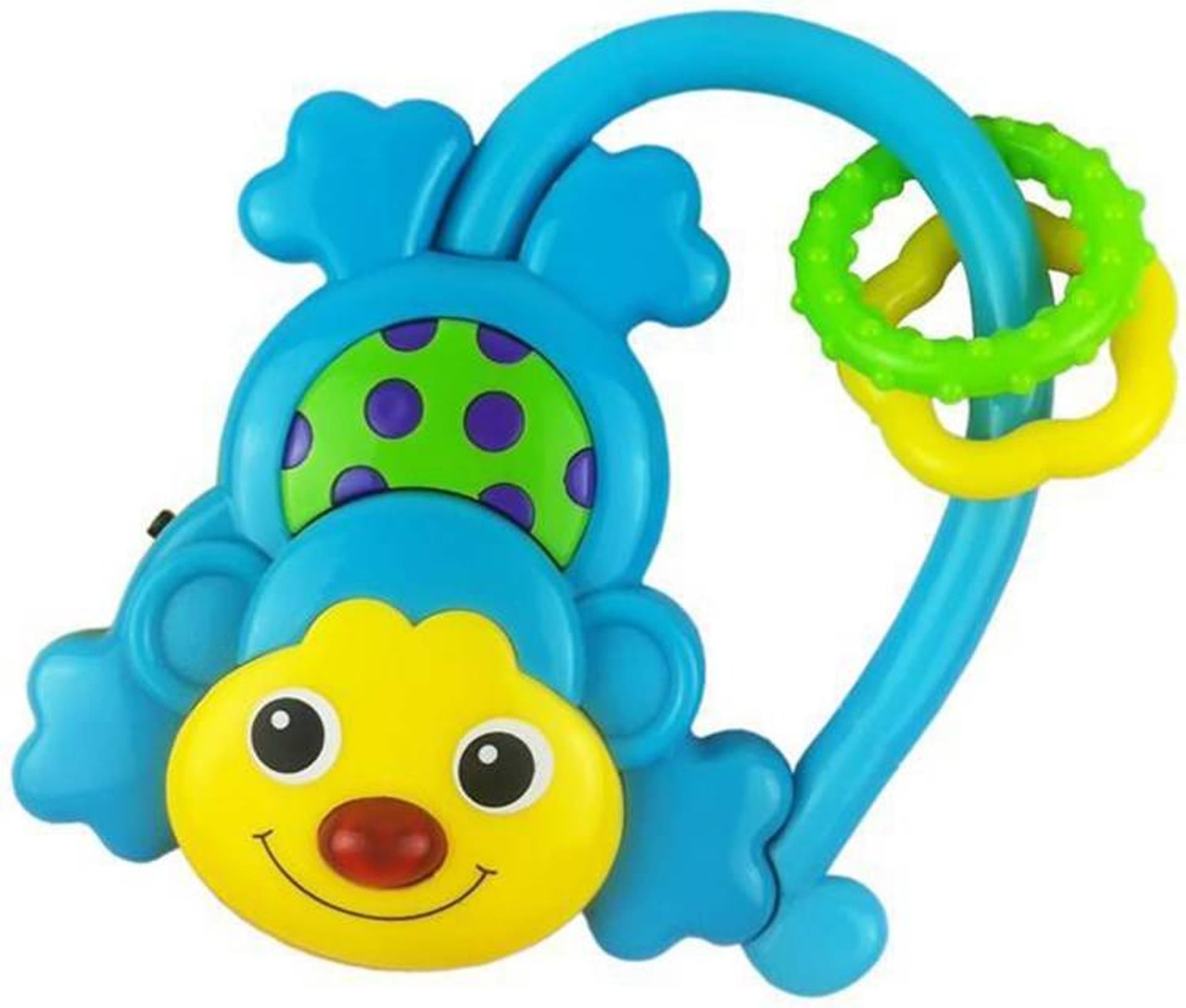 Baby mix Grzechotka muzyczna Małpka niebieska