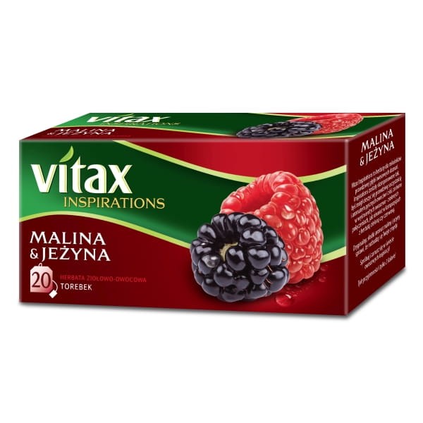 Vitax HERBATA INSPIRATIONS MALINA&JEŻYNA 20 TOREBEK