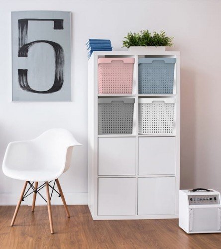 PLAST TEAM Koszyk PLAST TEAM Seoul XL 60260805 Szary