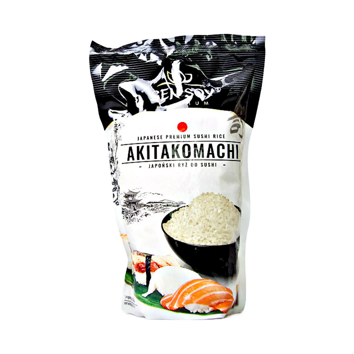 Japoński Ryż Do Sushi Akitakomachi 1 Kg Sen Soy