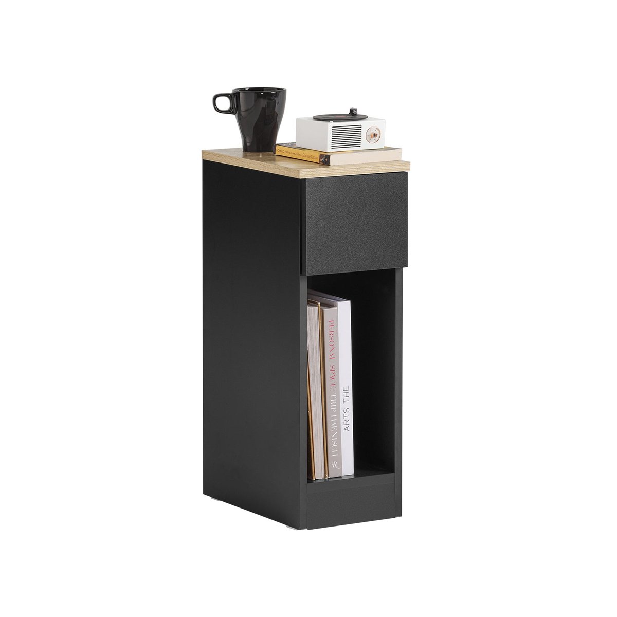 SoBuy Szafka pomocniczy Stolik Nocny  FBT111-SCH