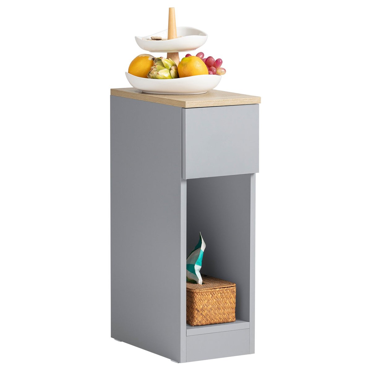 SoBuy Stolik boczny do Sofa Szafka Nocna  FBT111-HG