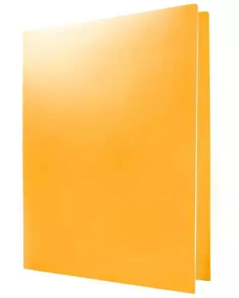Skoroszyt PP A4 pomarańczowy - Tetis