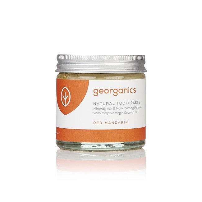 Georganics Georganics, mineralna pasta do zębów w słoiku Red Mandarin, 60 ml