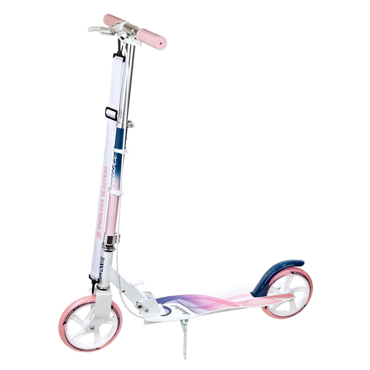 Hulajnoga Raven Anabel Navy/Pink 200mm with handbrake