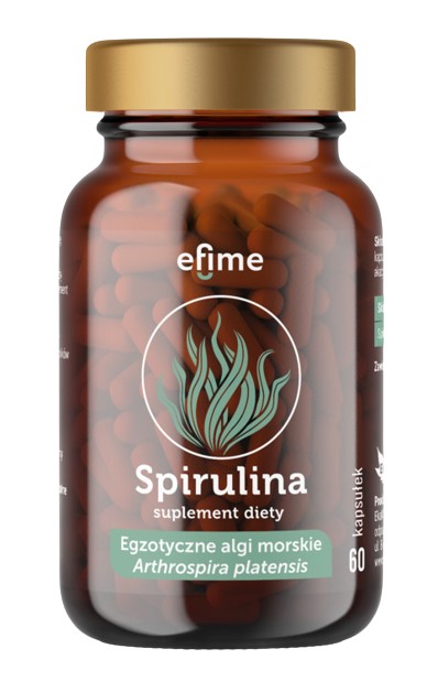 Ekamedica Efime Spirulina 60 kapsułek (5902709522119)