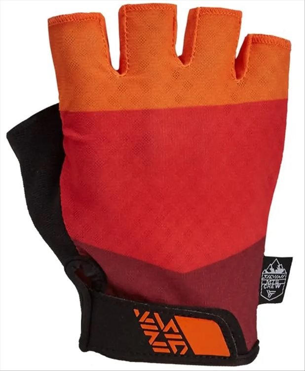 Rękawiczki Rowerowe Silvini Anapo | Black / Orange Xl
