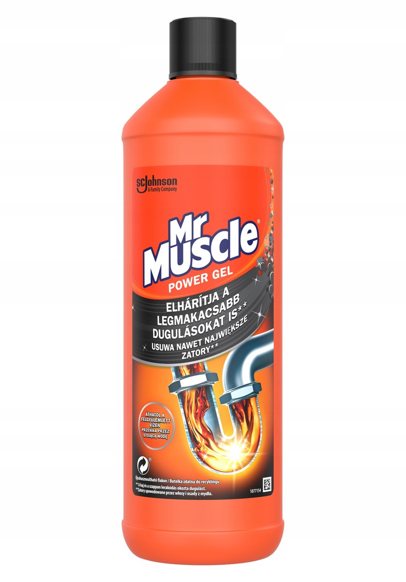 Johnson&Johnson S.C Żel do udrażniania rur Mr Muscle 1000 ml