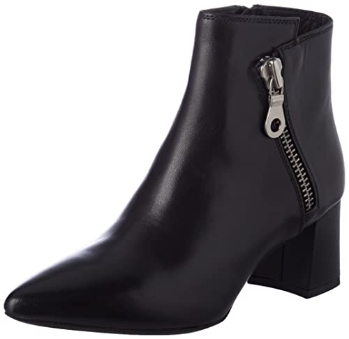 Geox Damskie botki D Bigliana A, czarny, 38.5 EU