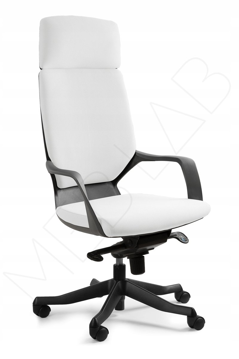 Fotel biurowy apollo czarny / jasno szary design