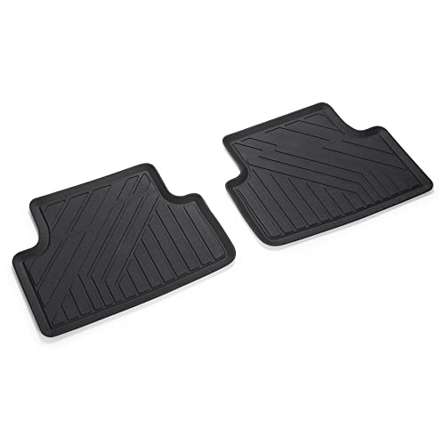 Volkswagen 2GM06151282V dywaniki gumowe na każdą pogodę, 2 x dywaniki gumowe z tyłu, czarne