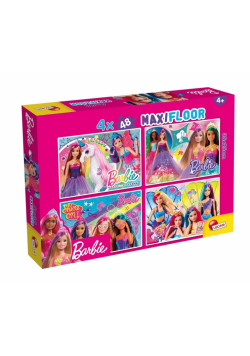 Puzzle dwustronne Maxi 4x48 Barbie