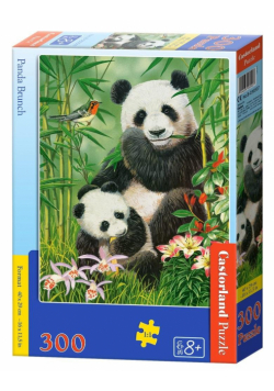 Puzzle 300 Panda Brunch CASTOR