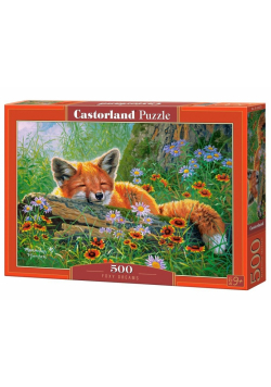 Puzzle 500 Foxy Dreams CASTOR