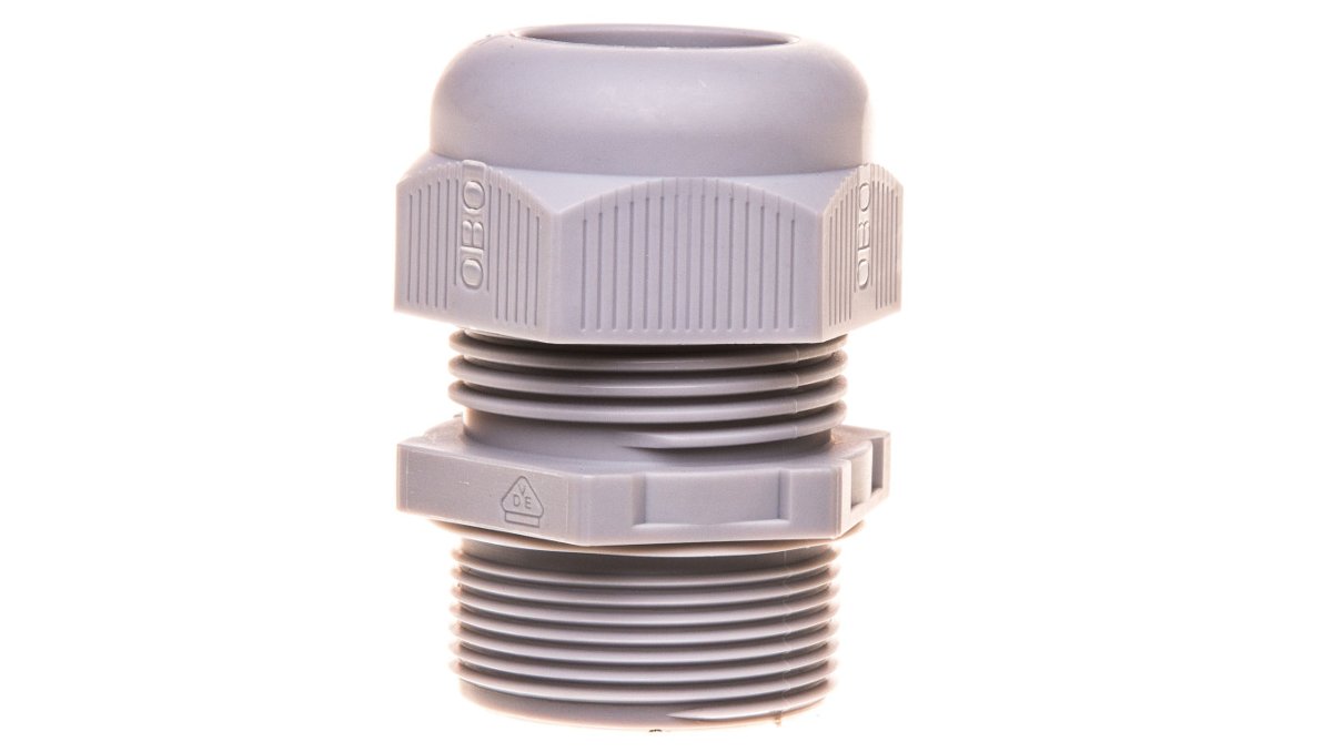 OBO Bettermann Dławnica kablowa poliamidowa M32 IP68 V-TEC VM L32 SGR srebrnoszara 2022930 2022930