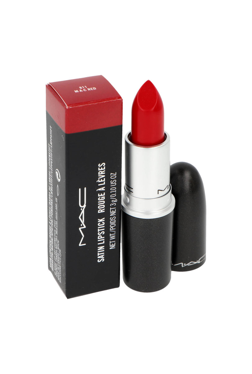 MAC Satin Lipstick szminka odcień M A C Red Lipstick) 3 g