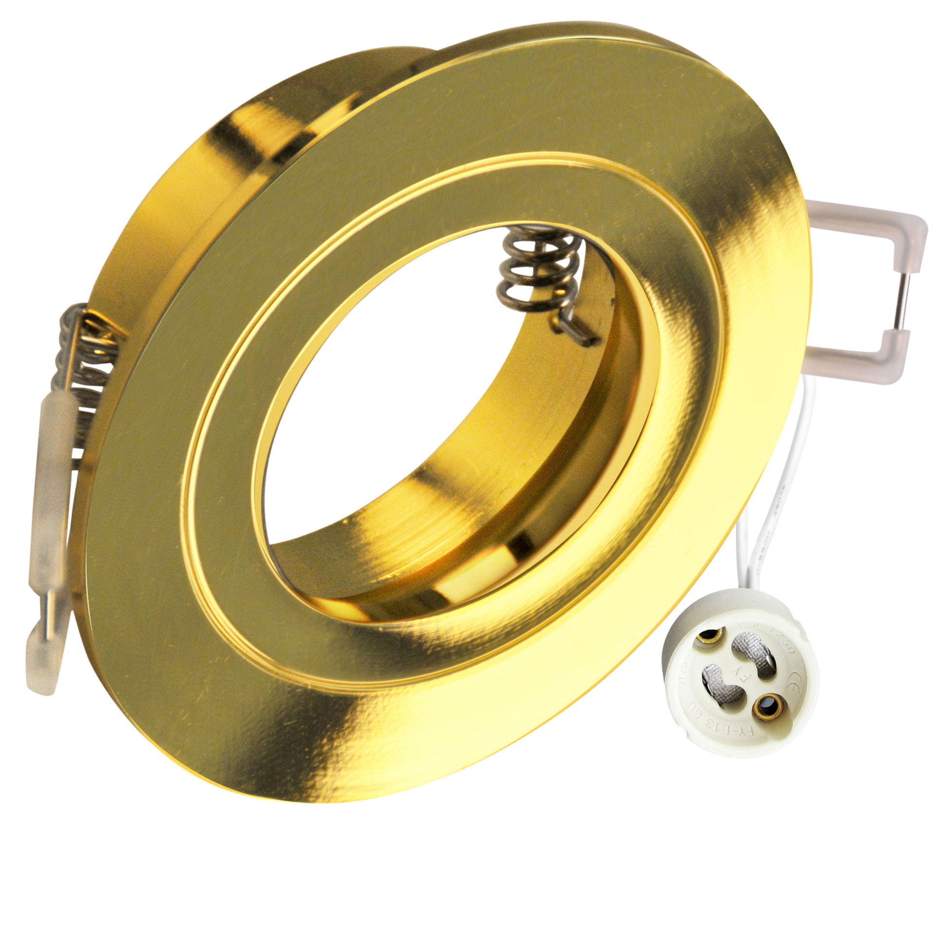 Oczko podtynkowe FEBE GU10 Złote 323309 GOLDLUX
