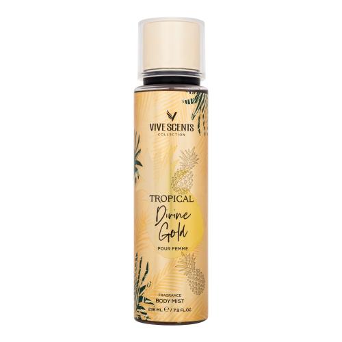 Vive Scents Tropical Divine Gold spray do ciała 236 ml dla kobiet
