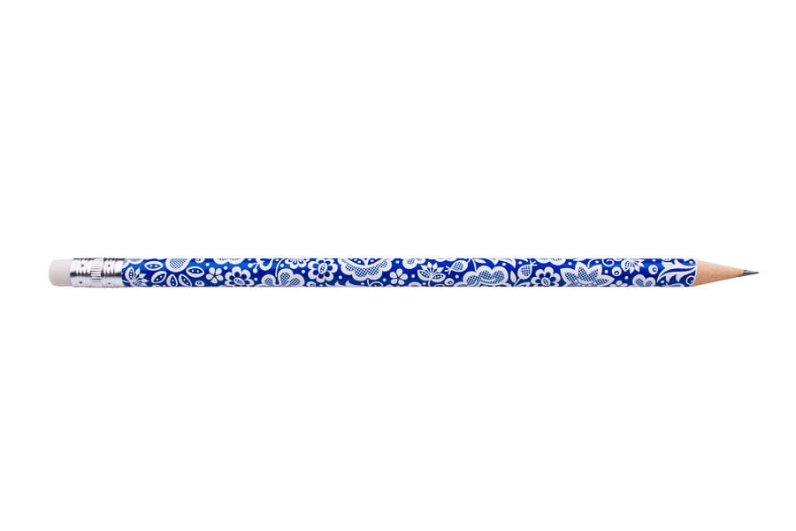 Ołówek folk - wzory kujawskie - niebieski Folkstar