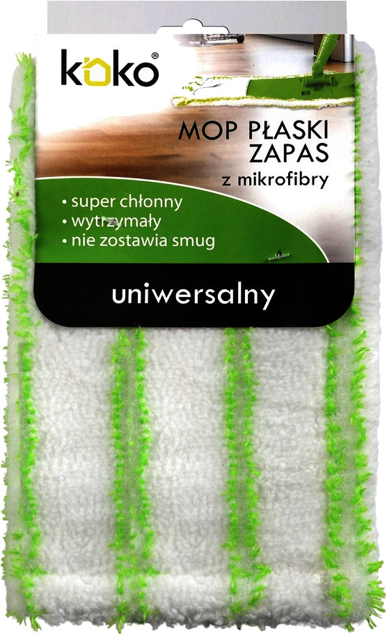 KOKO - Zapas do mopa płaskiego - mikrofibra - uniwersalny - KO-4947