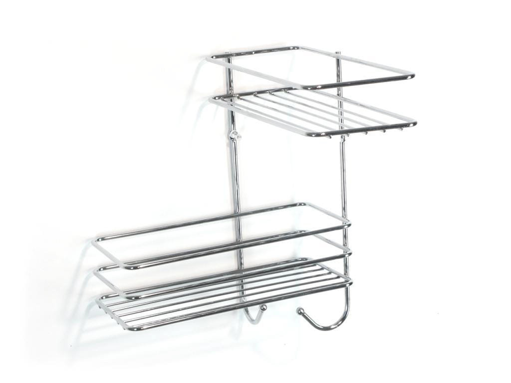 Półka druciana do łazienki na ścianę 050