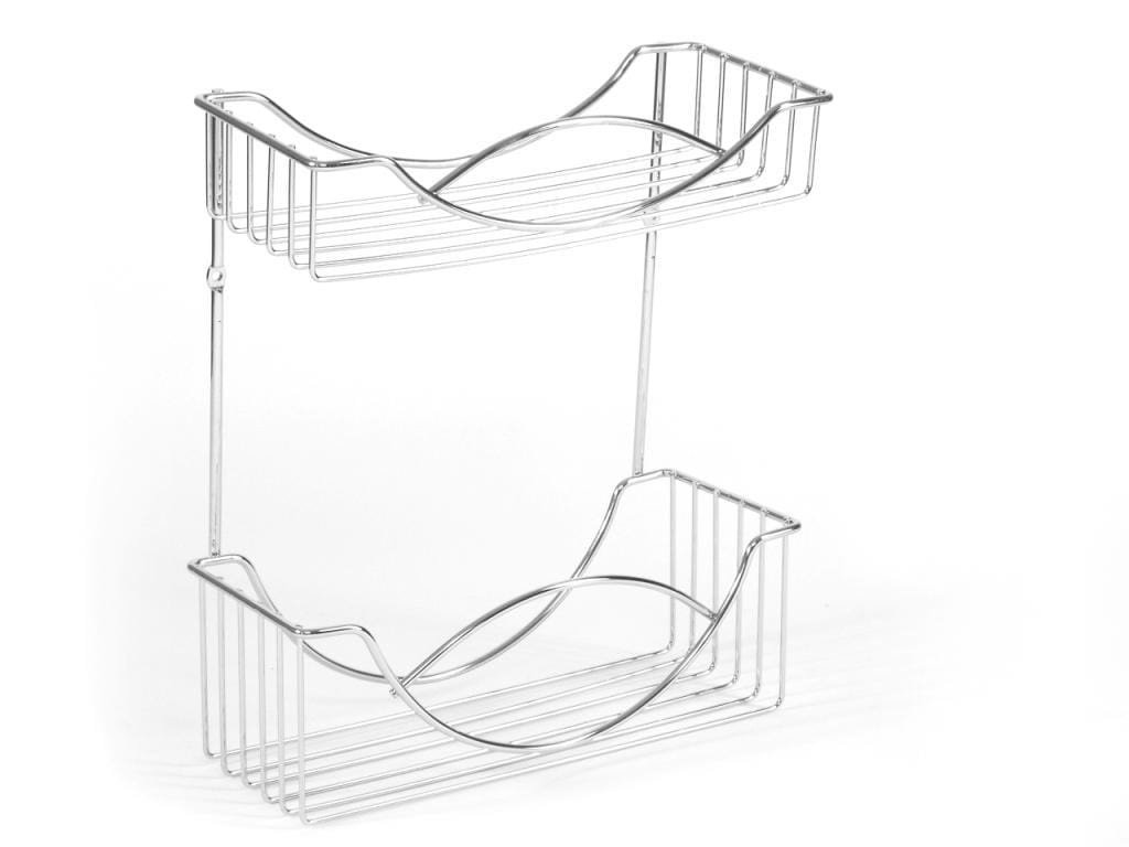 Półka druciana do łazienki na ścia��ę 052