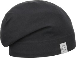 Czapka Beanie GOTS by Gebeana, czarny, One Size