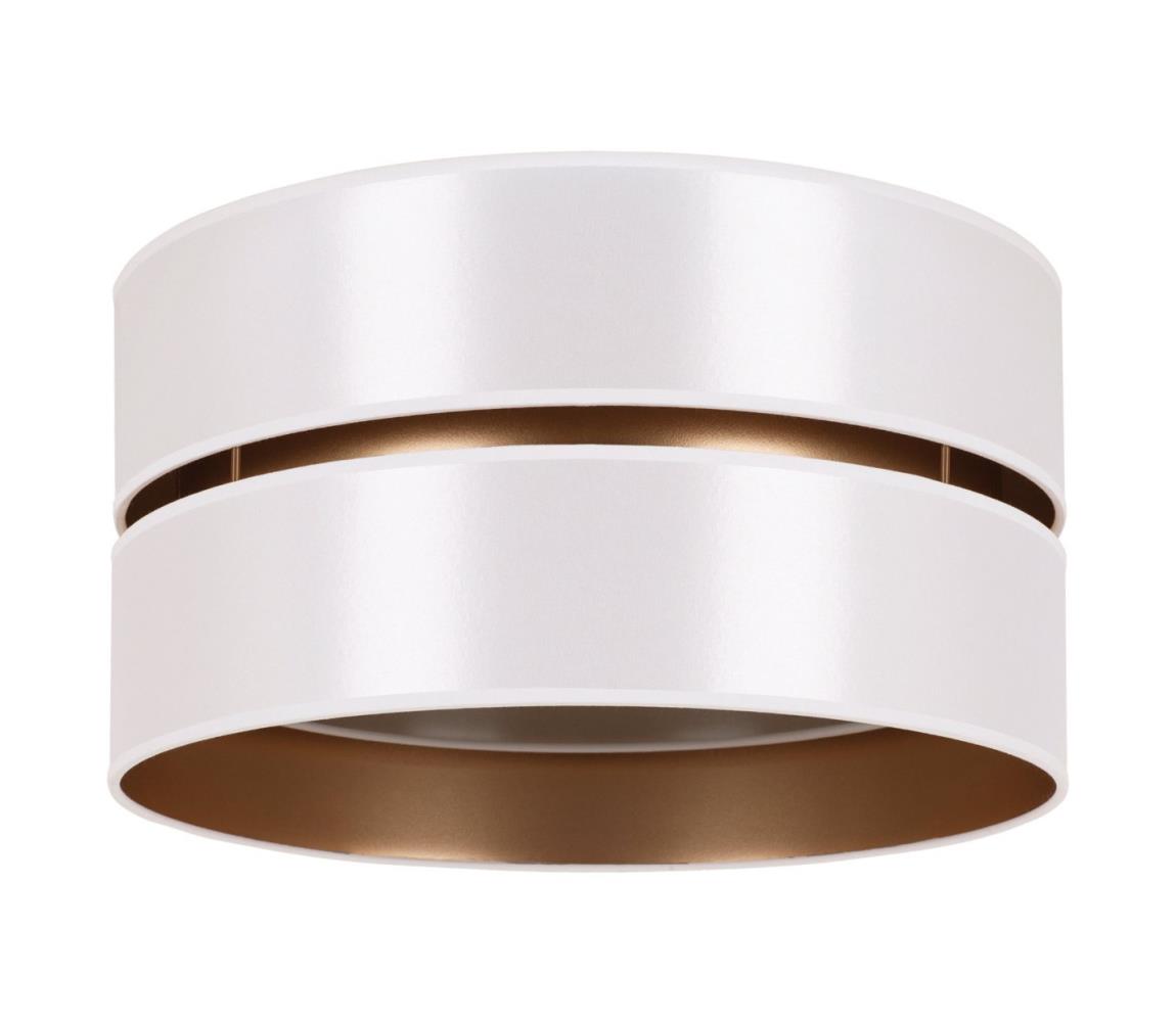 Duolla - Lampa sufitowa DUO 1xE27/15W/230V śr. 40 cm biała/złota
