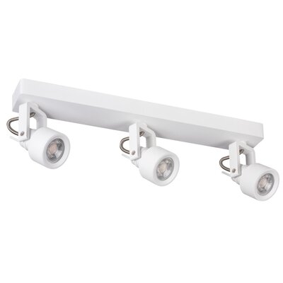 Oprawa ścienno-sufitowa reflektory 3xGU10 10W Kanlux SONDA 34925 biały, metal