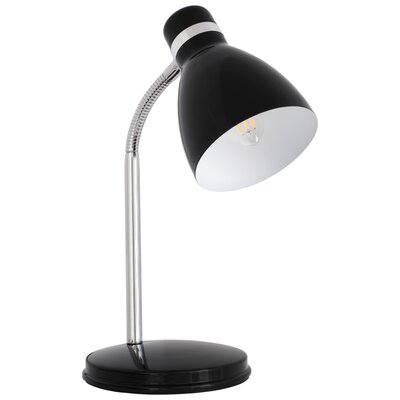Kanlux Lampka biurkowa Zara HR-40-B, czarna, 40 W