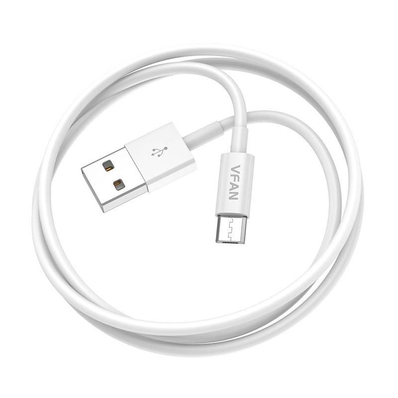 Kabel USB do Micro USB Vipfan X03, 3A, 1m biały