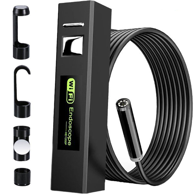 Endoskop kamera inspekcyjna wifi usb fhd 1200p 8mm ypc110