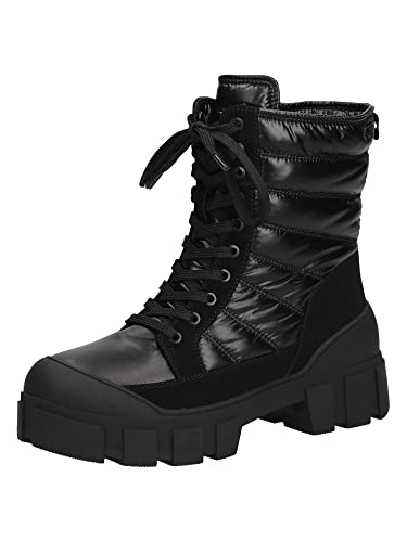 CAPRICE Wegańskie Damskie Botki 9-9-26220-29 Szerokość G Rozmiar: EU, Black Comb, 40 EU