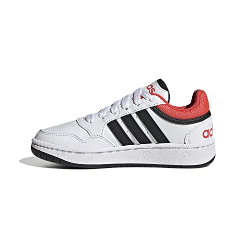 adidas Hoops 3.0 K, Kapcie, FTWBLA/CZARNA/ROJBRI, 35.5 EU, Ftwbla Czerń Rojbri